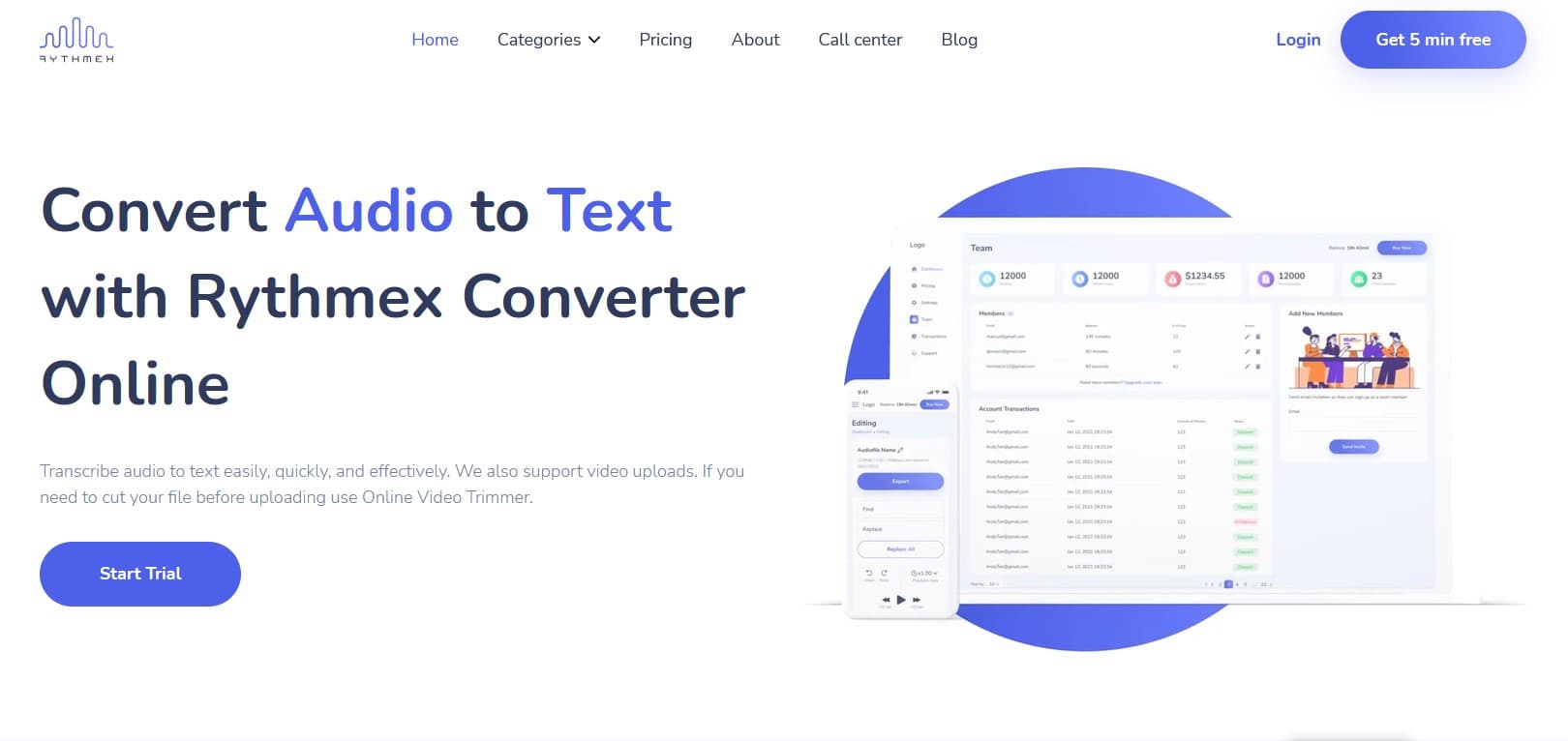 Rythmex - Product screenshot