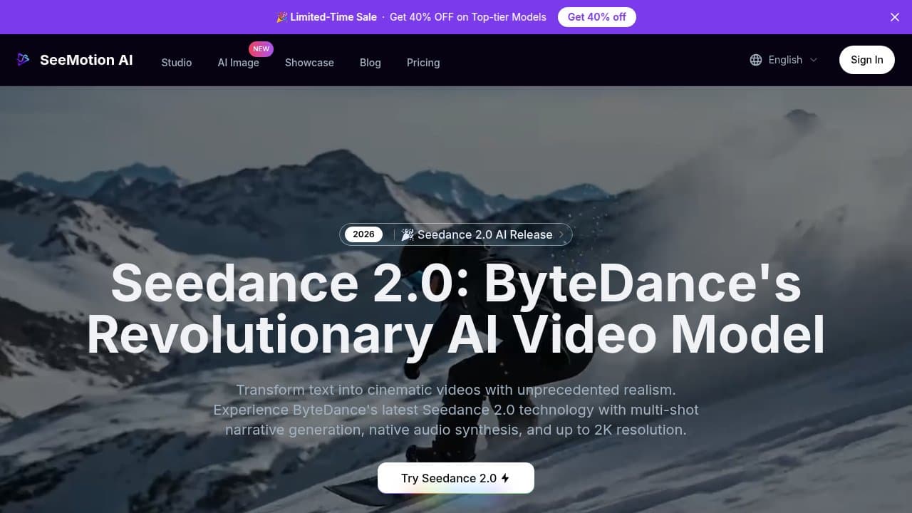 Seemotion - Product screenshot