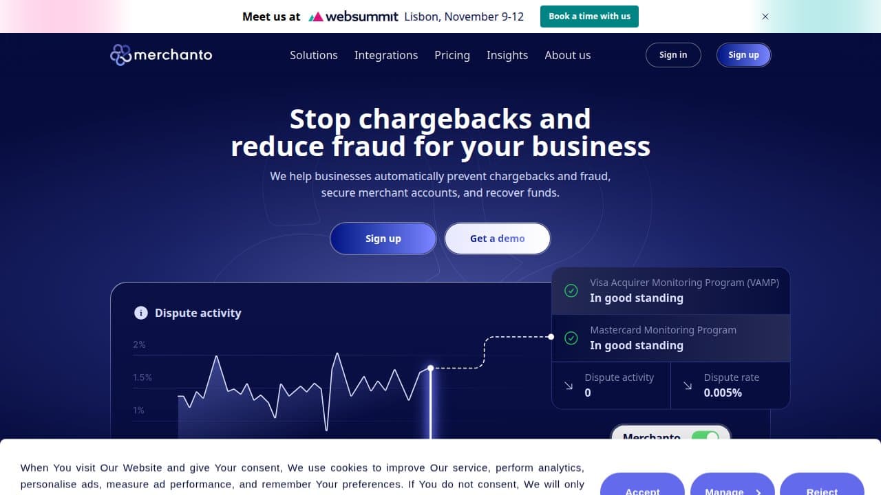 Merchanto - Product screenshot