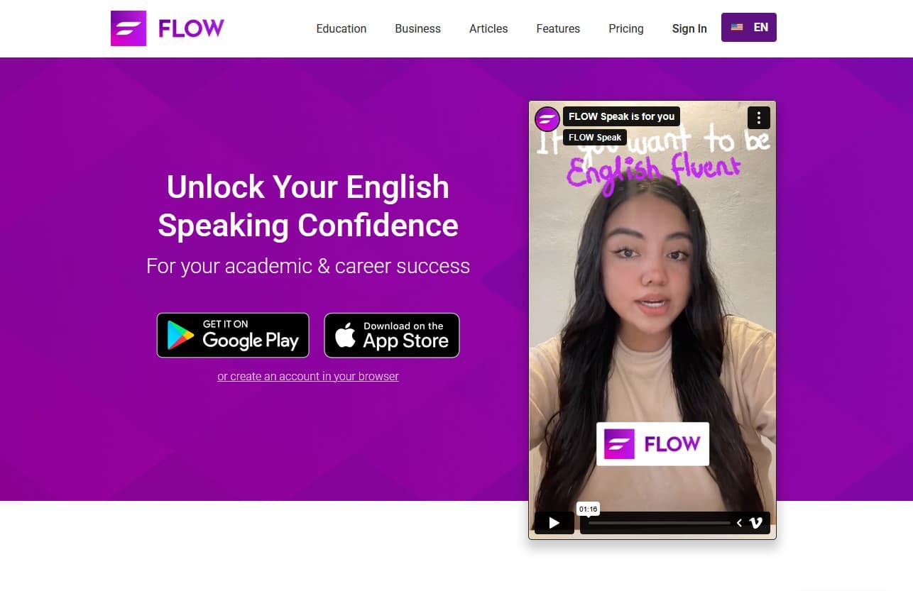 FLOW Speak - Product screenshot