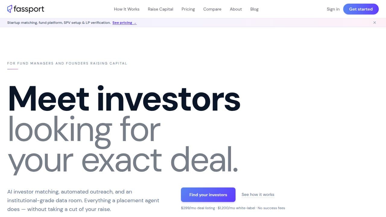 Fassport - Product screenshot