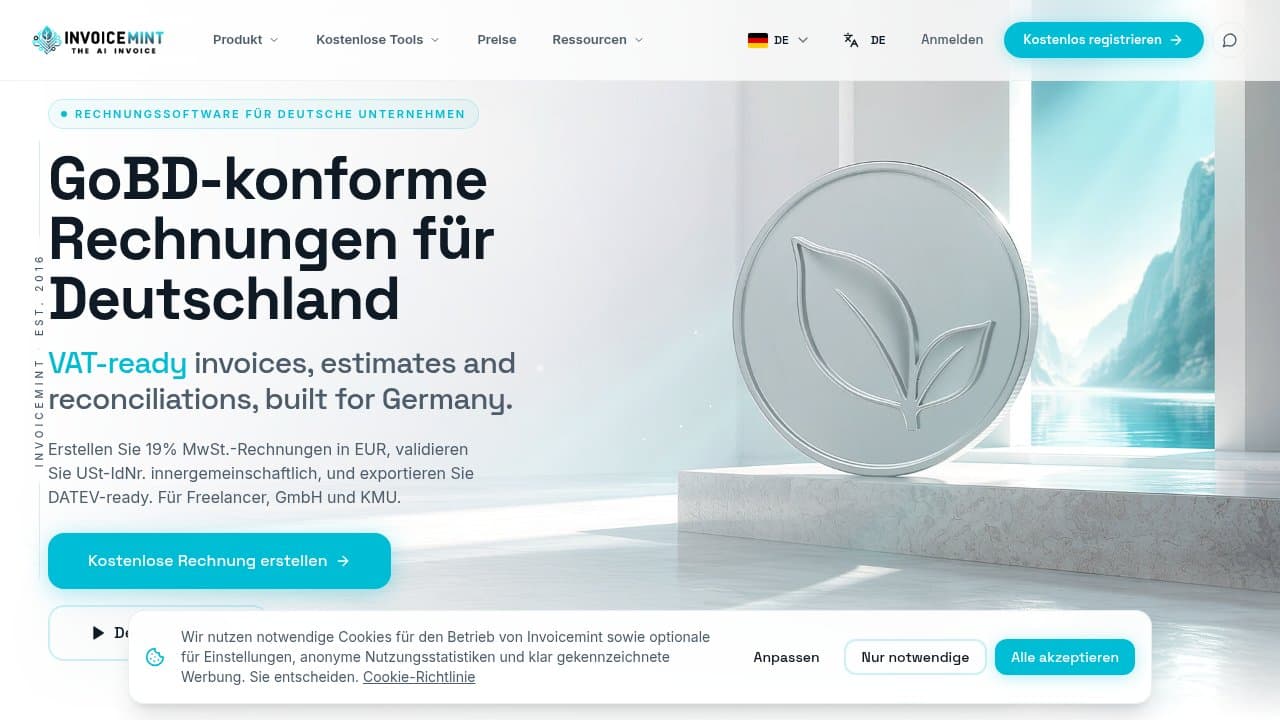 Invoicemint - Product screenshot