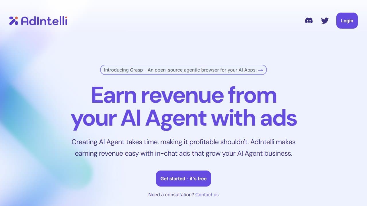 AdIntelli - Product screenshot