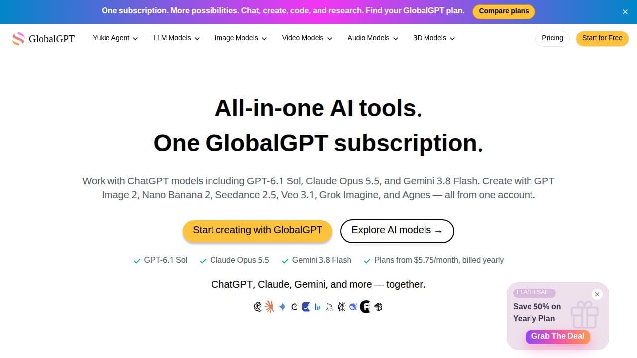 GlobalGPT - Product screenshot