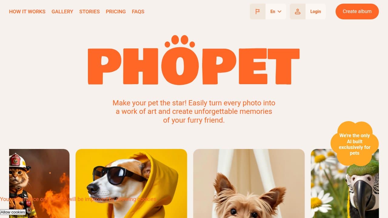 Phopet - Product screenshot