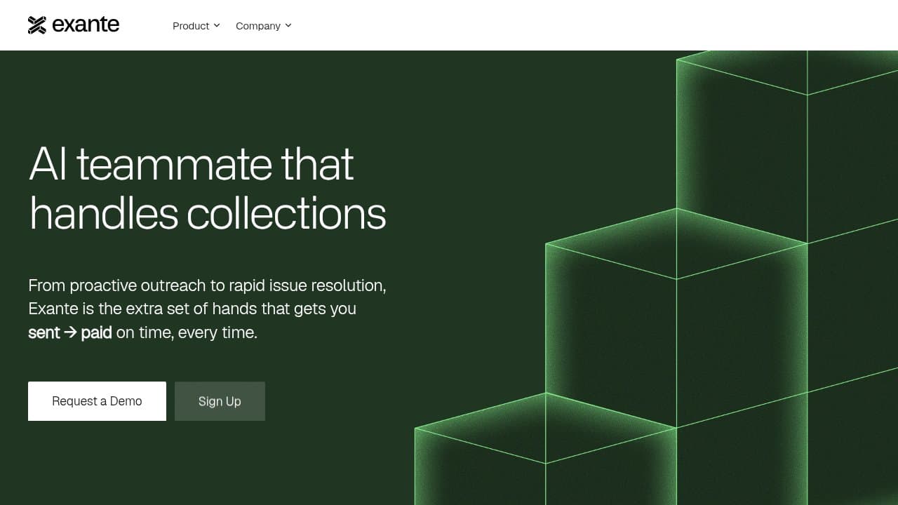 Exante - Product screenshot