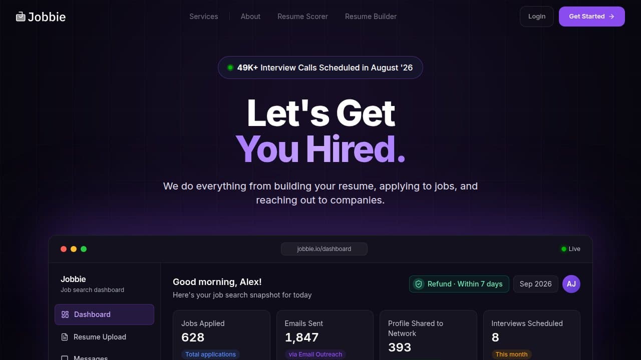 Jobbie - Product screenshot