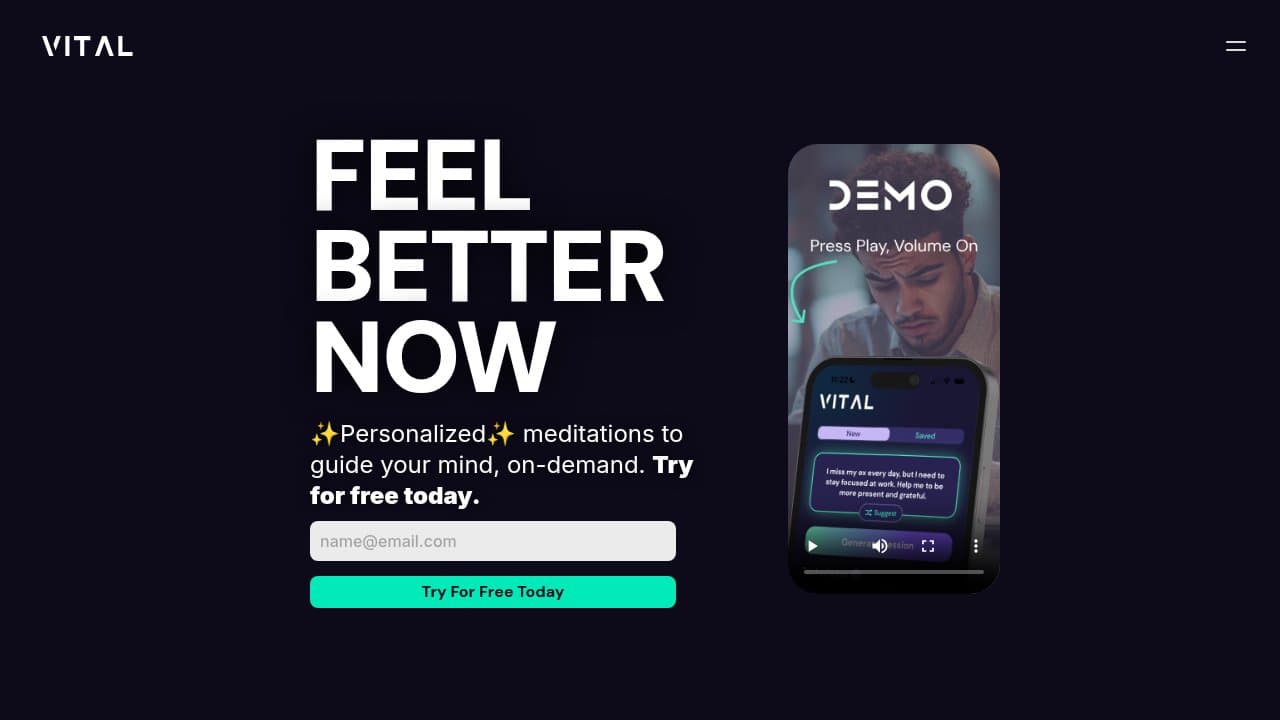 Vital - Product screenshot