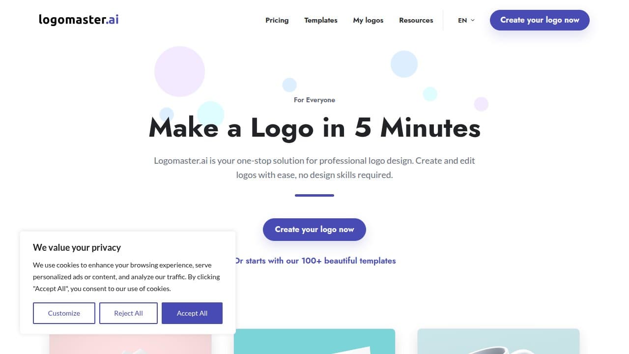 Logomaster.ai - Product screenshot
