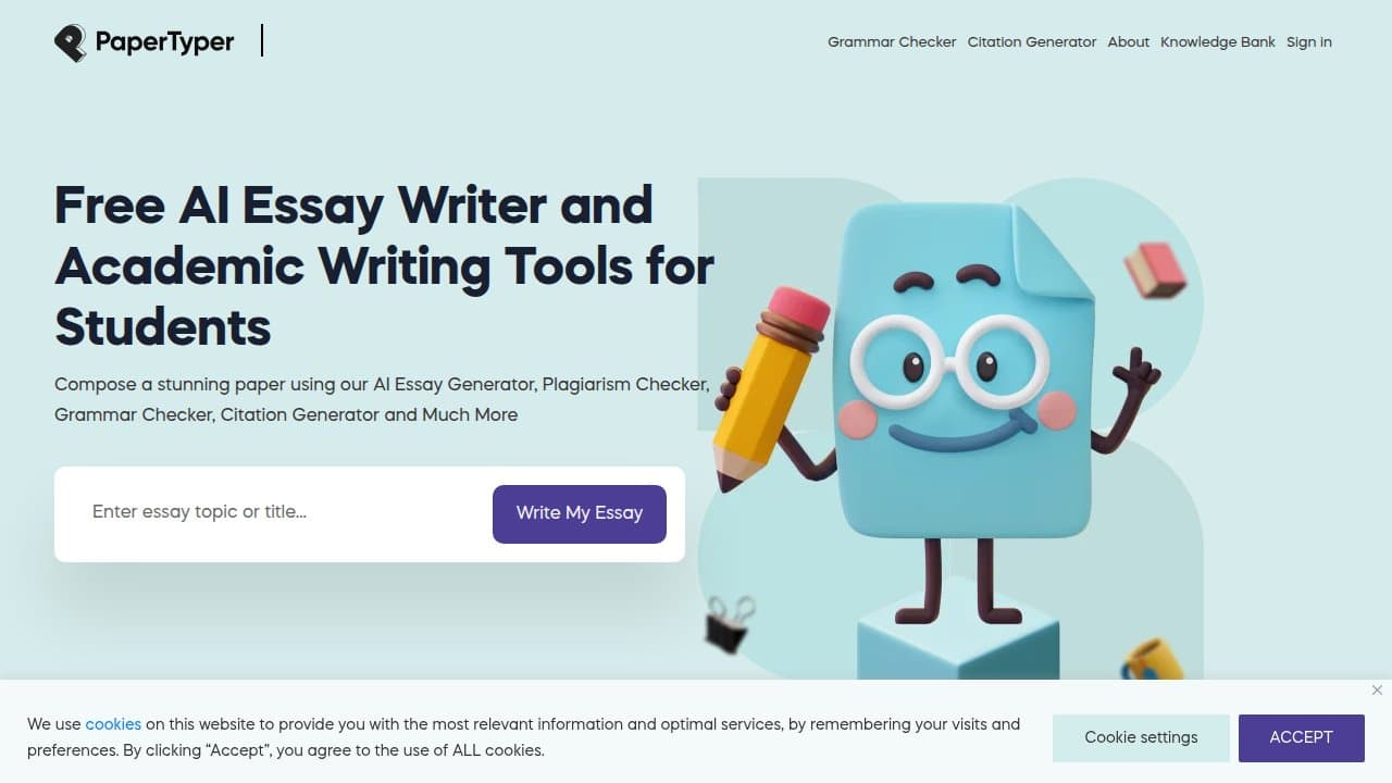 PaperTyper - Product screenshot