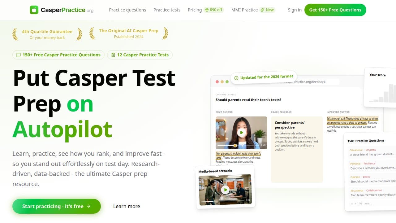 CasperPractice - Product screenshot