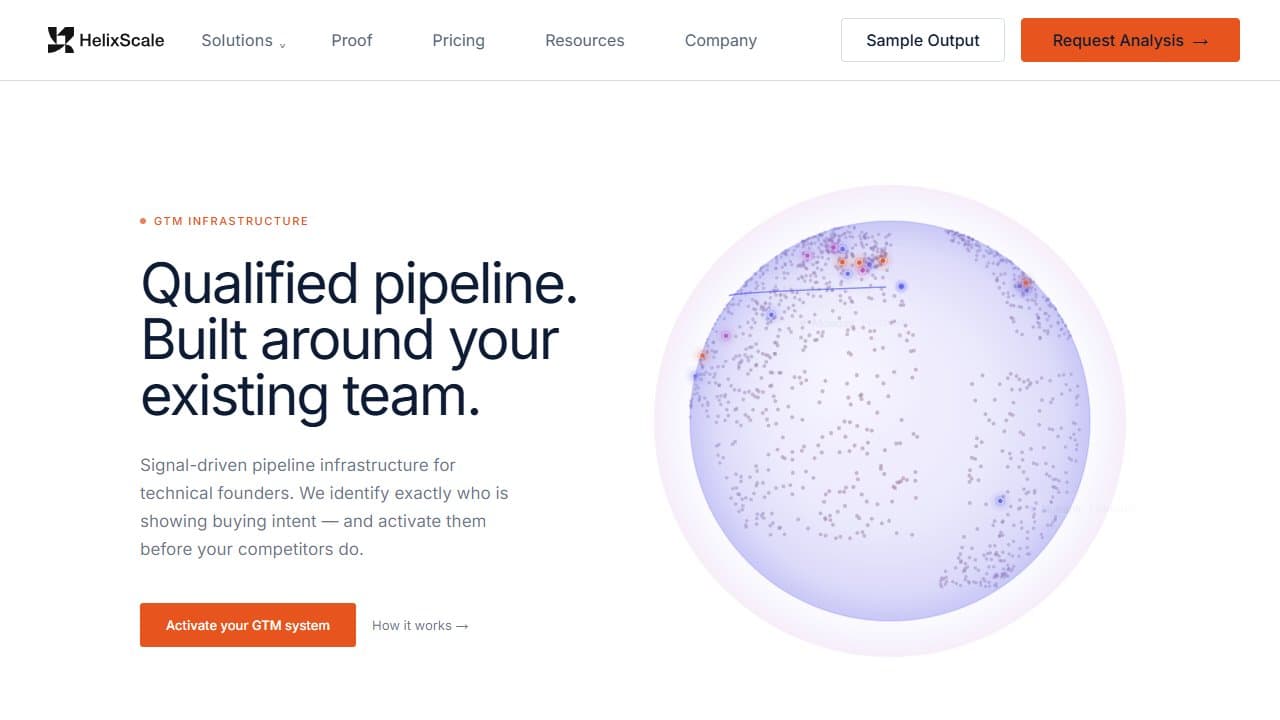 HelixScale - Product screenshot