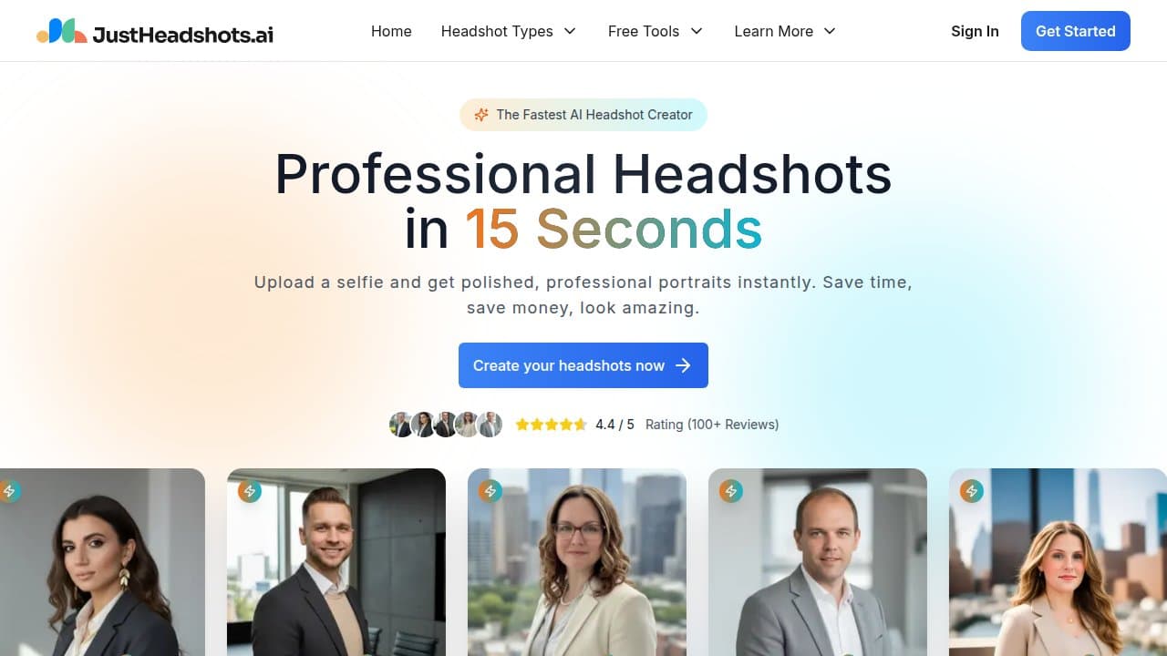 JustHeadshots - Product screenshot