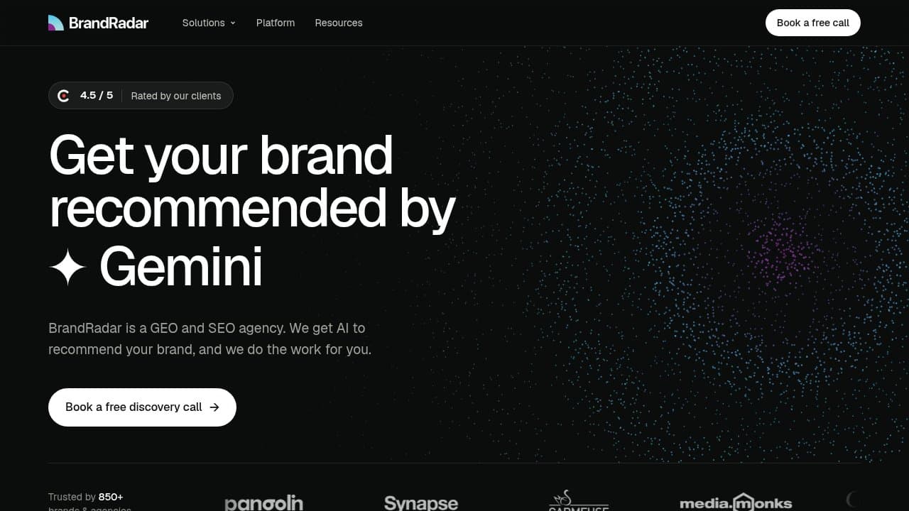 BrandRadar - Product screenshot