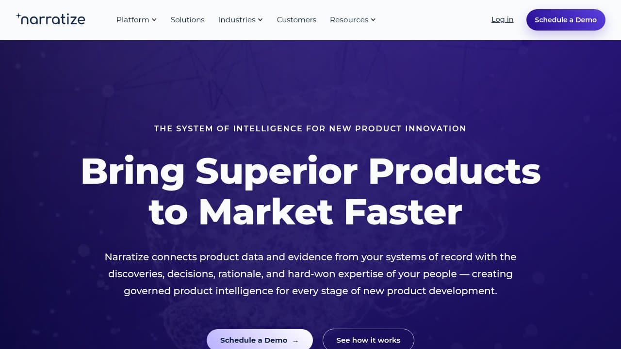 Narratize - Product screenshot