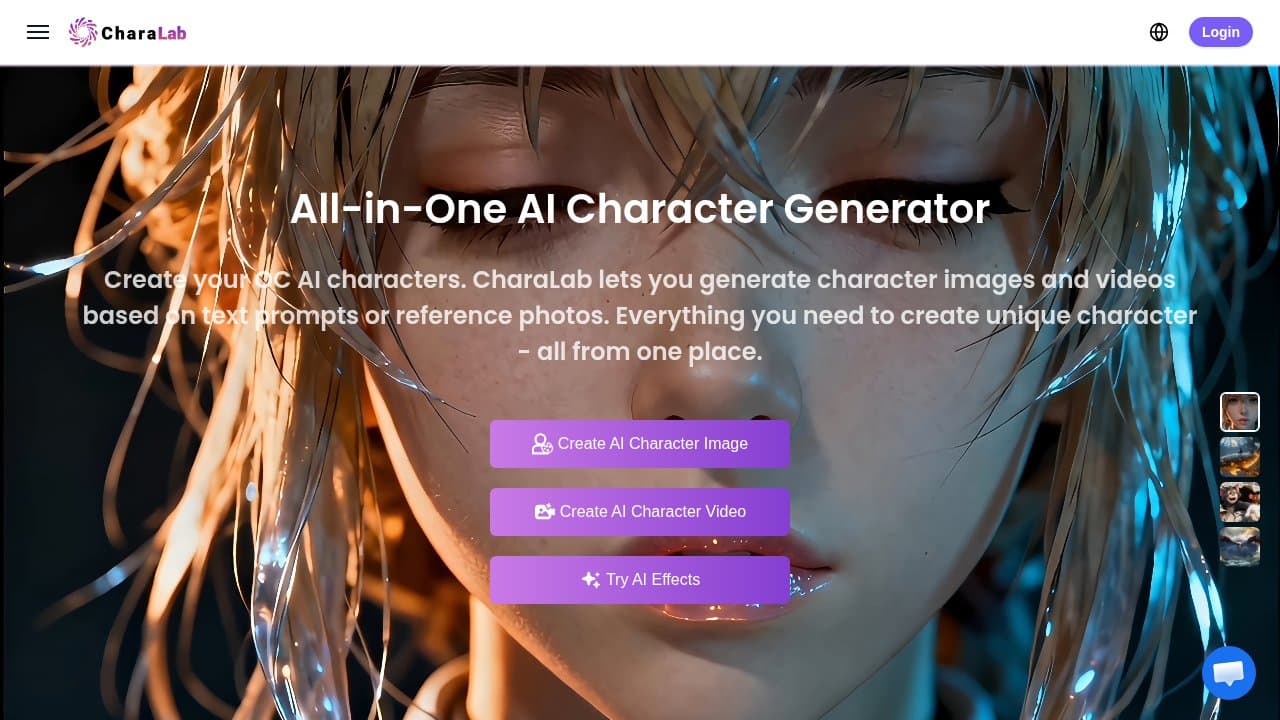 CharaLab - Product screenshot