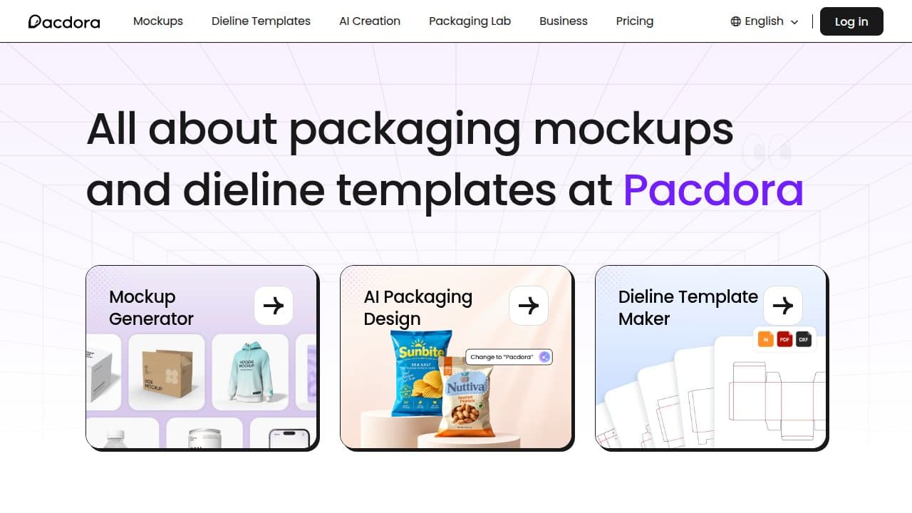Pacdora - Product screenshot