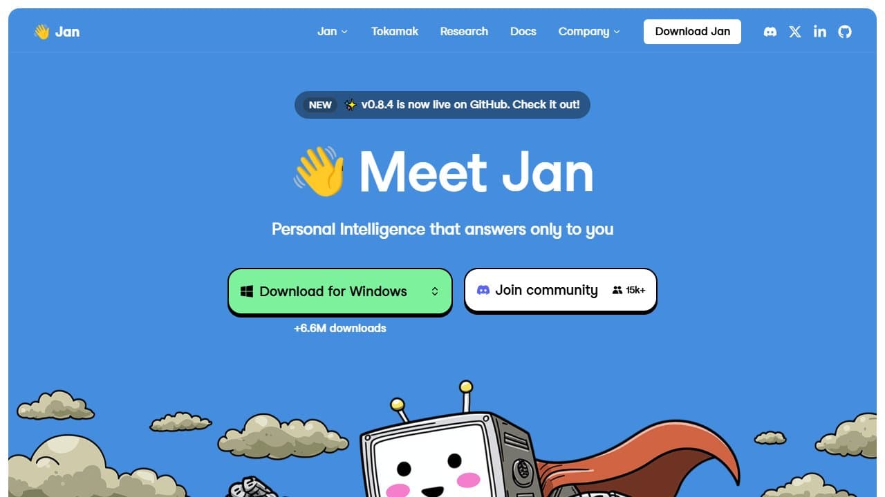 Jan - Product screenshot