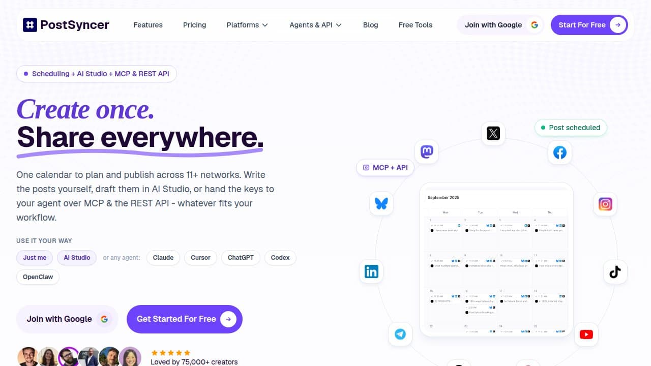 PostSyncer - Product screenshot
