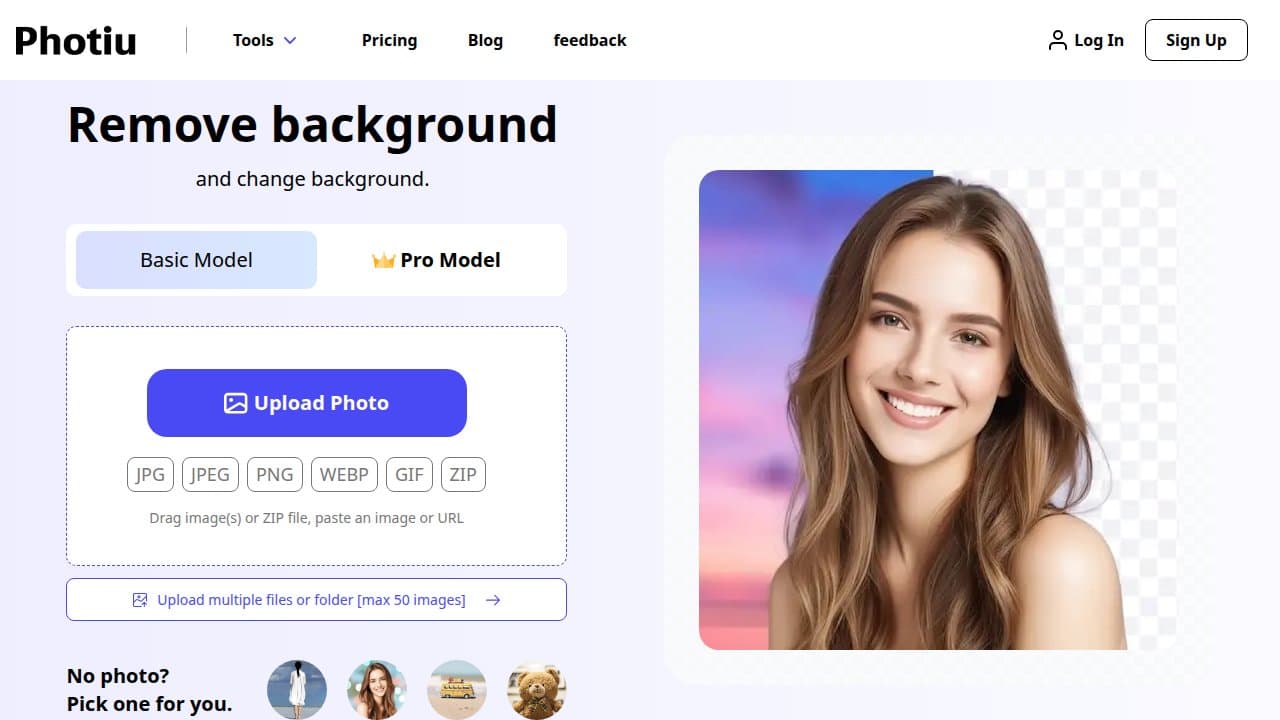 Photiu.ai - Product screenshot