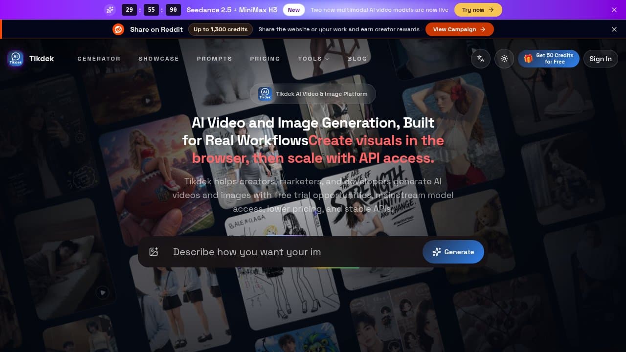 Tikdek - Product screenshot