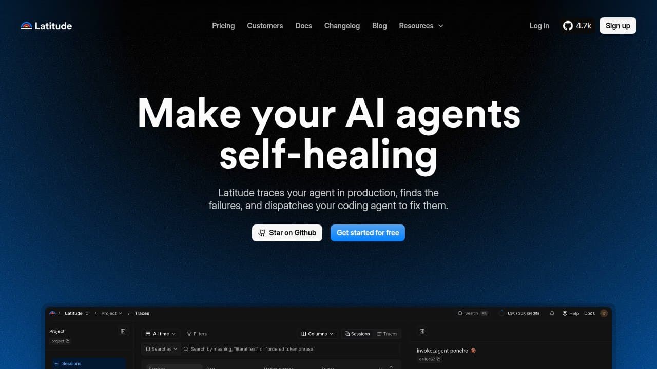 Latitude - Product screenshot