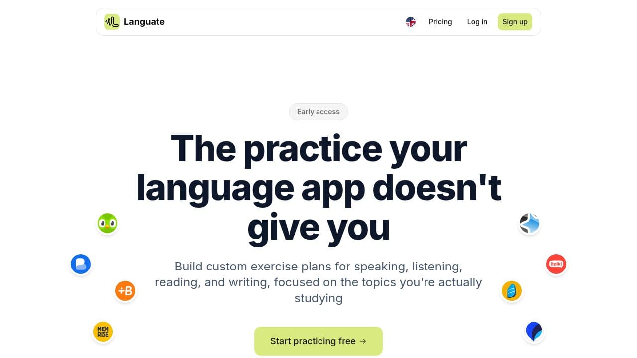 Languate - Product screenshot