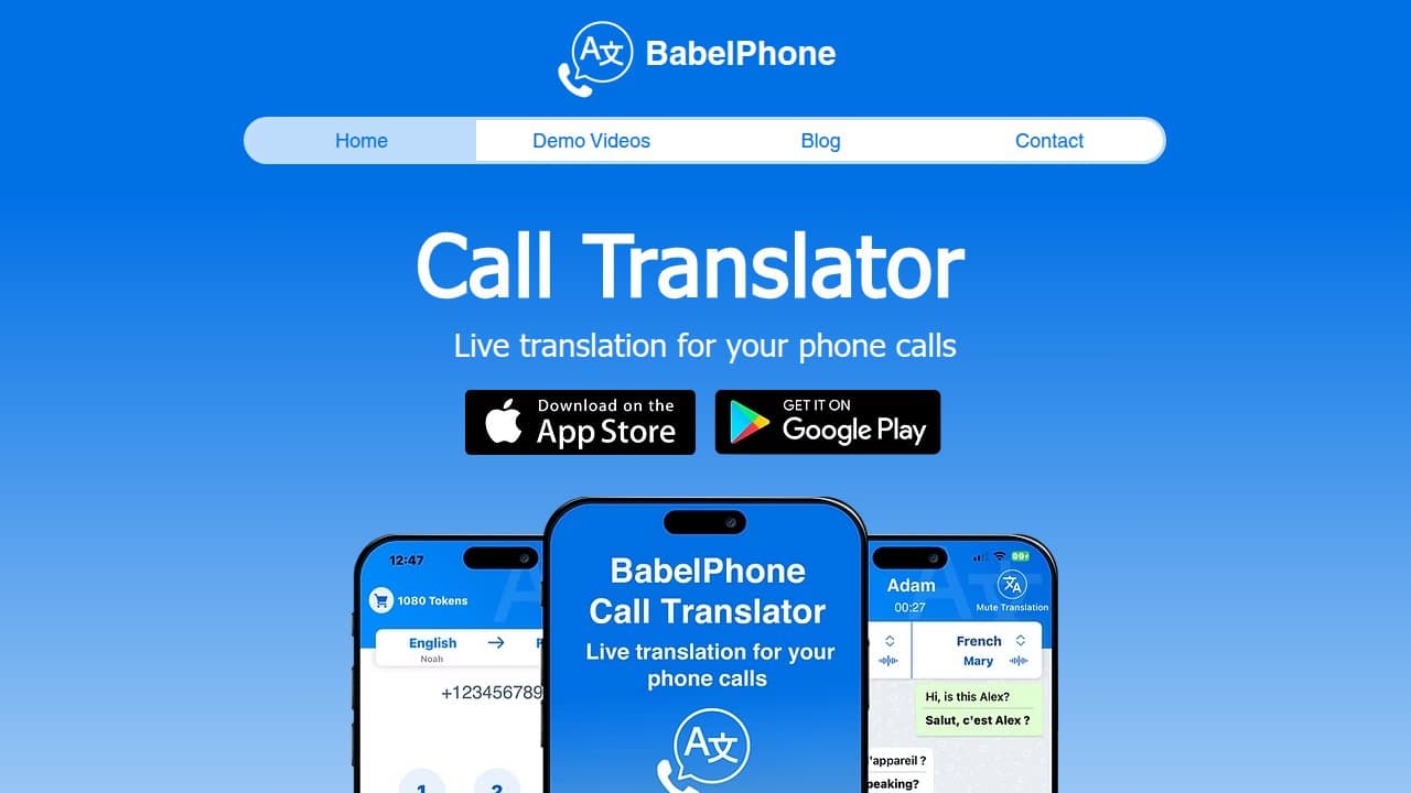 BabelPhone - Product screenshot