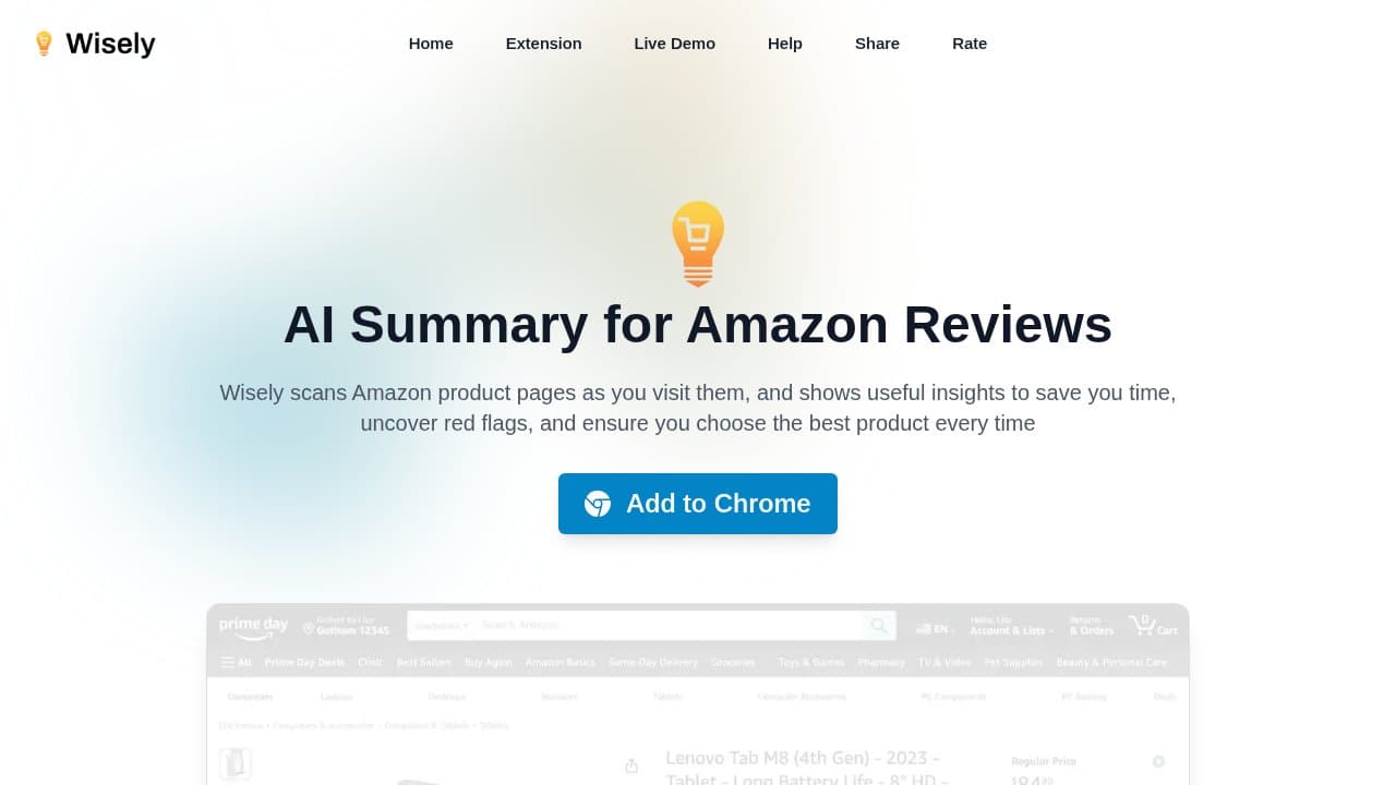 Wisely - Product screenshot