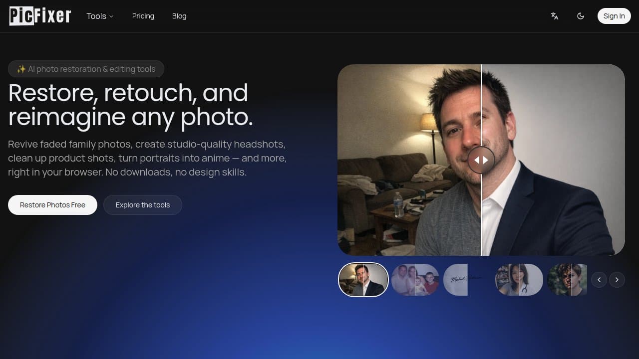 PicFixer - Product screenshot