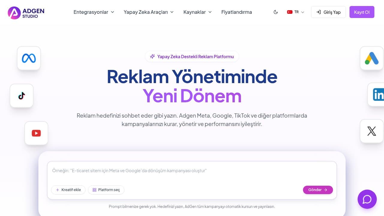 Adgen Studio - Product screenshot