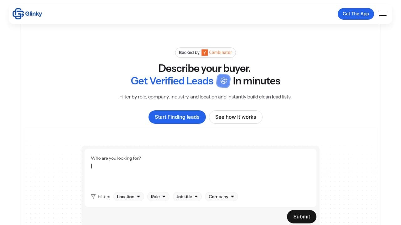 Glinky - Product screenshot