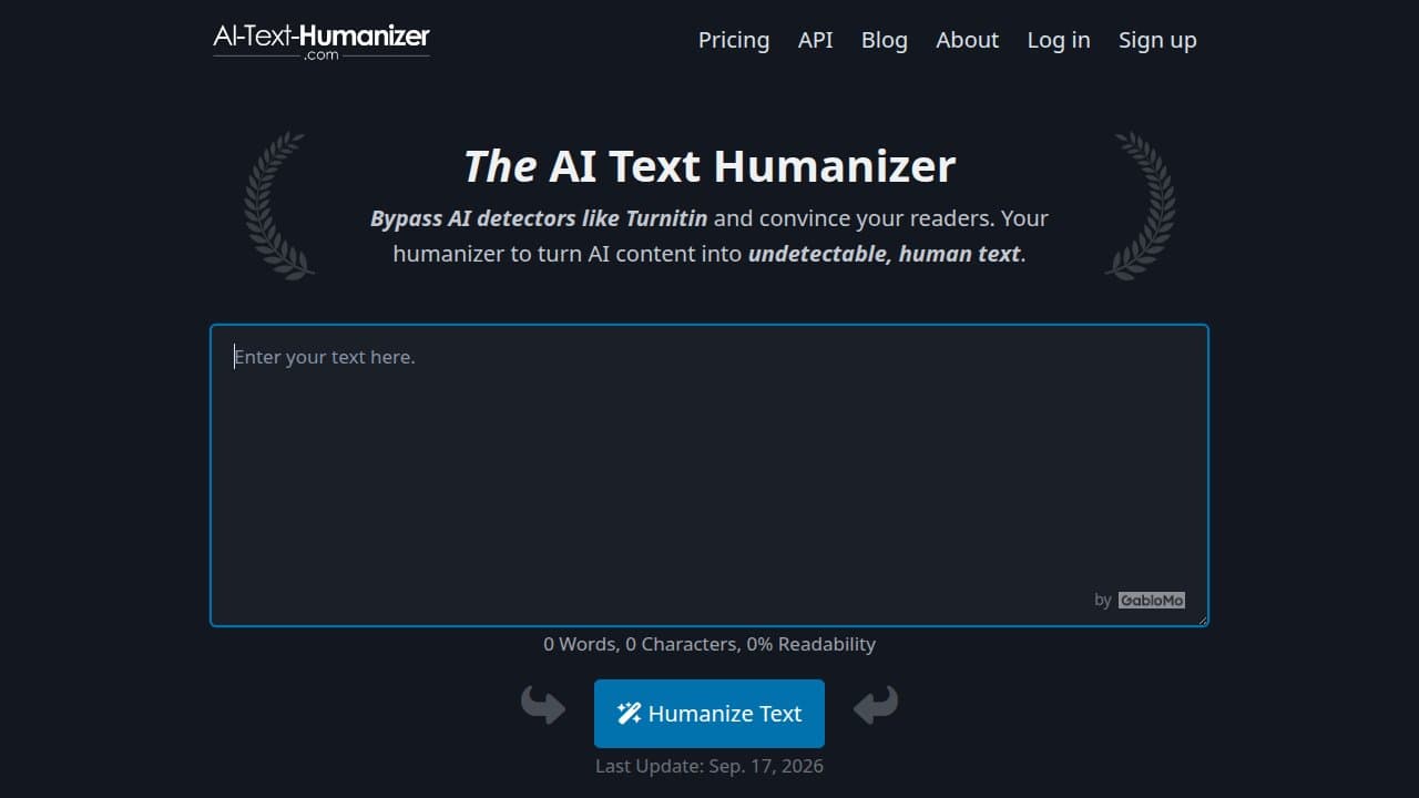 AI Text Humanizer - Product screenshot