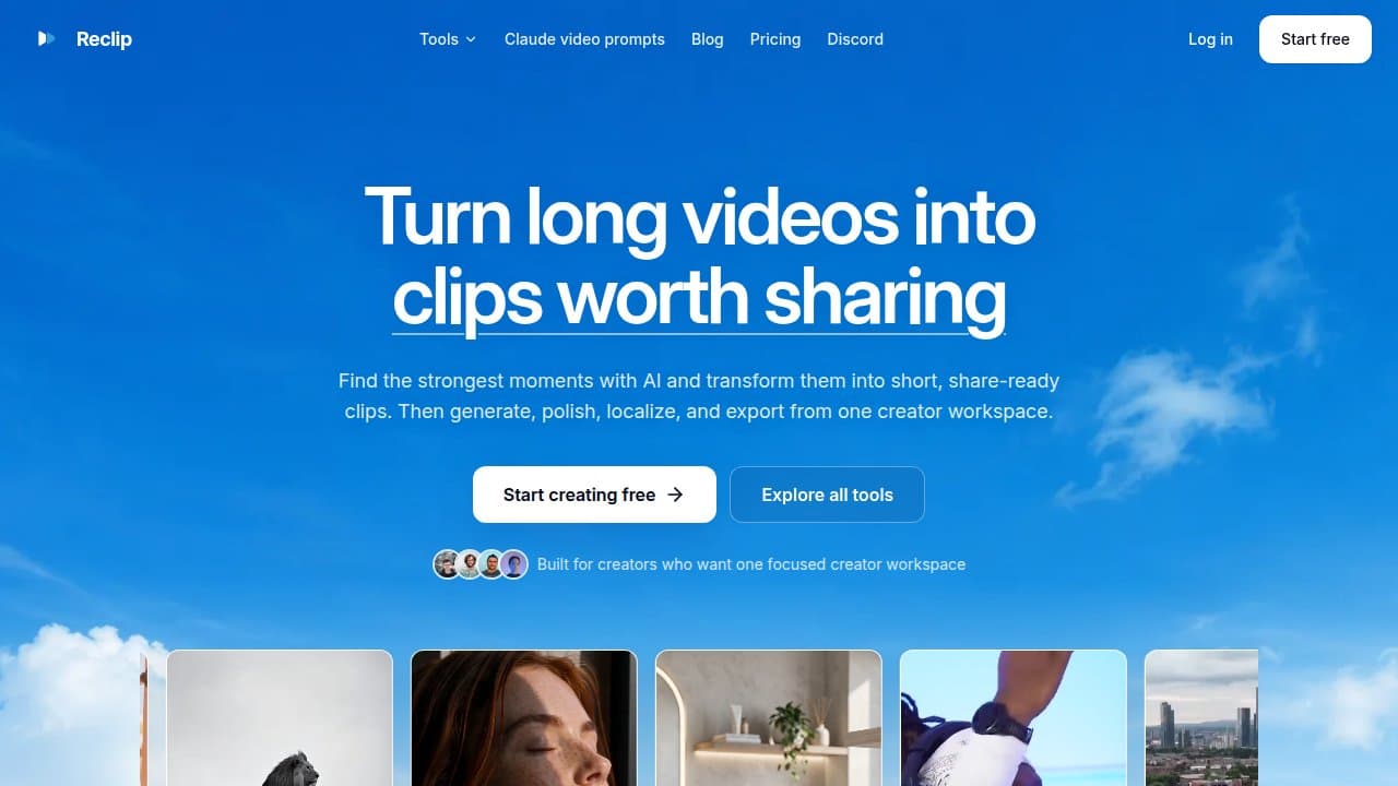 Reclip - Product screenshot