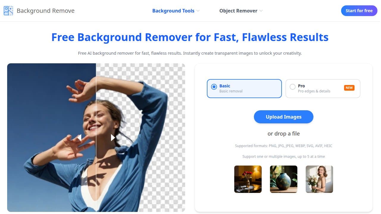 AI Background Remove - Product screenshot
