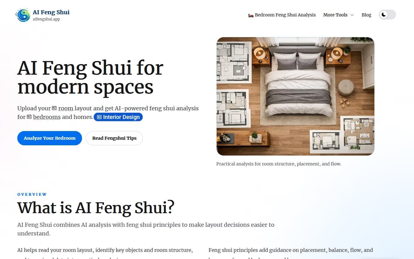 AI Feng Shui - Product screenshot
