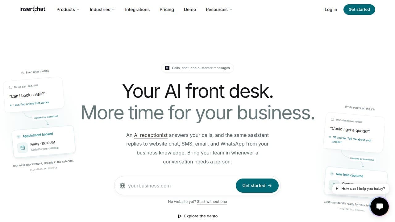 InsertChat - Product screenshot