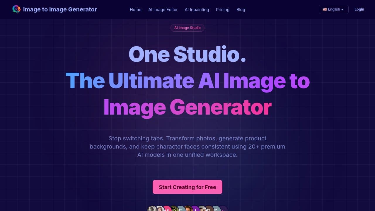 AI Image to Image Generator - Product screenshot