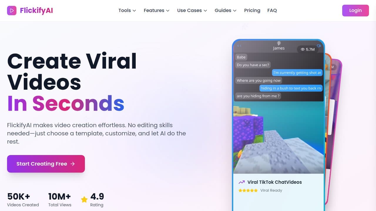 FlickifyAI - Product screenshot