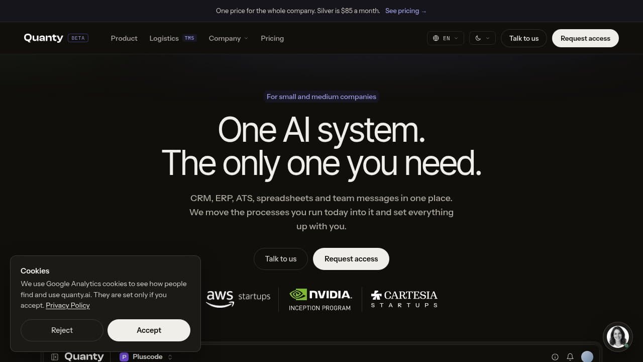 Quanty - Product screenshot