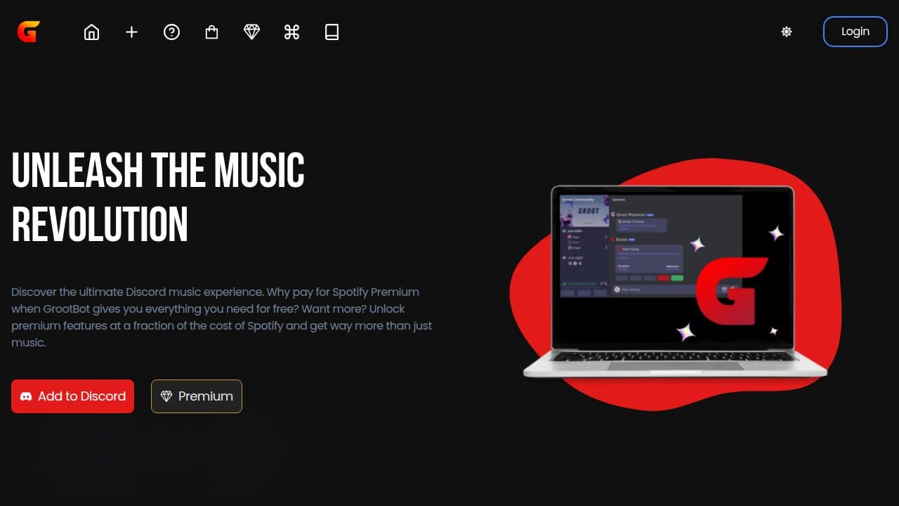GrootBot - Product screenshot