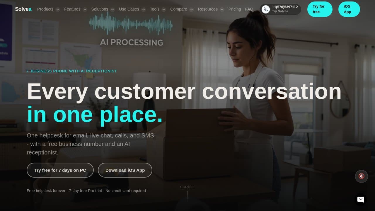 Solvea - Product screenshot