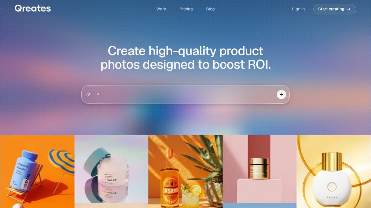 Qreates - Product screenshot