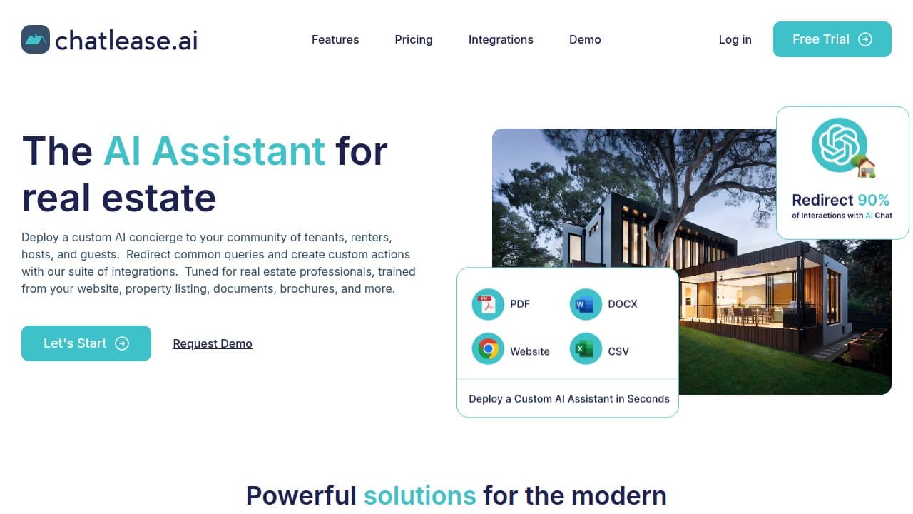 Chatlease - Product screenshot