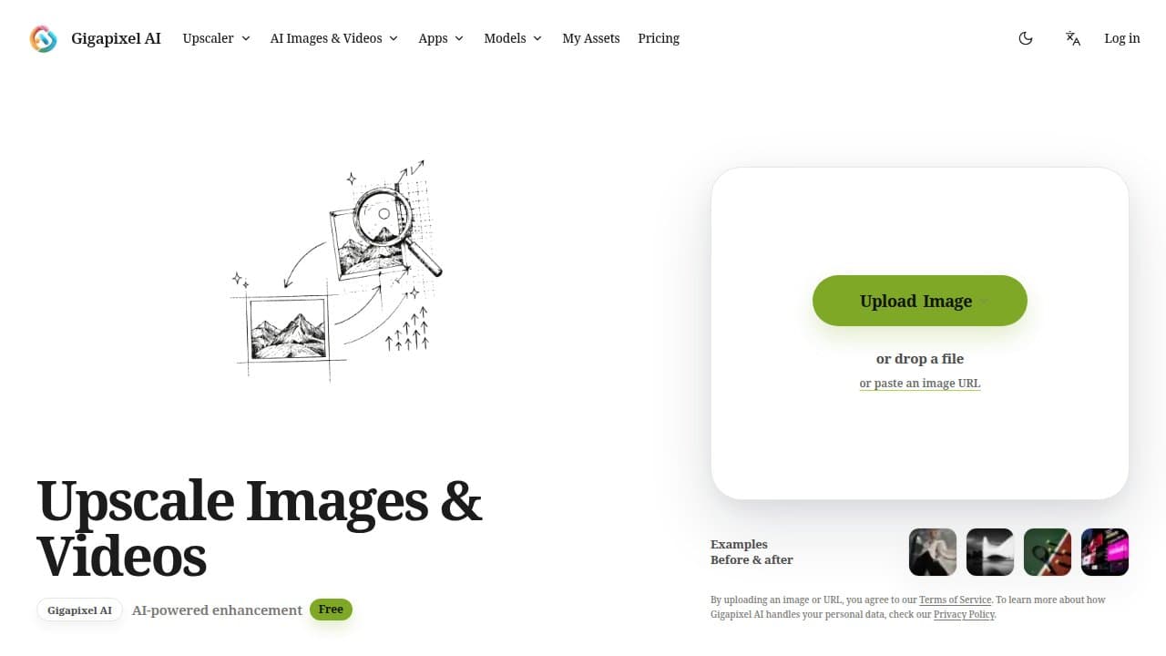 Gigapixel AI - Product screenshot