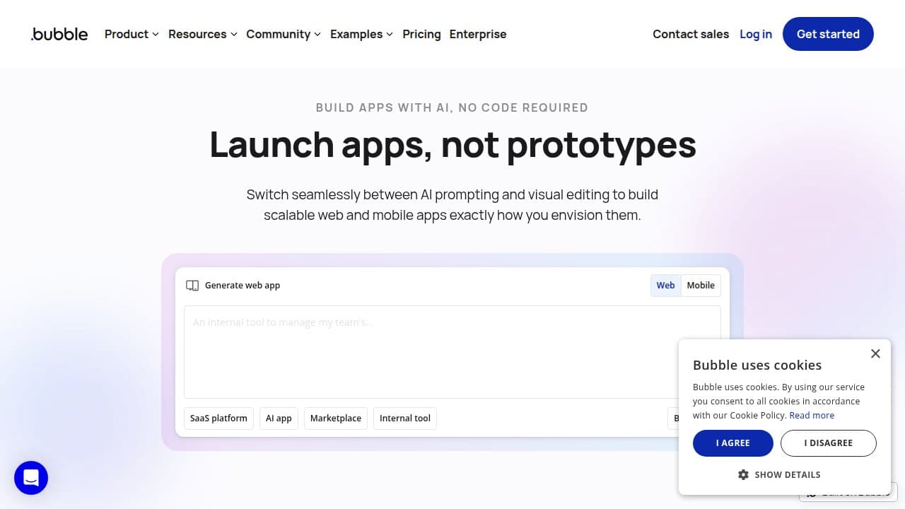Bubble - Product screenshot