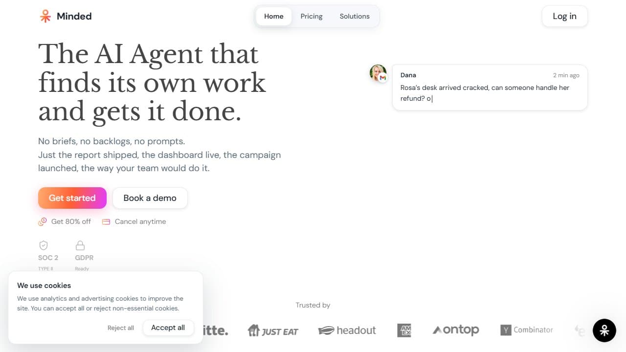 Minded - Product screenshot
