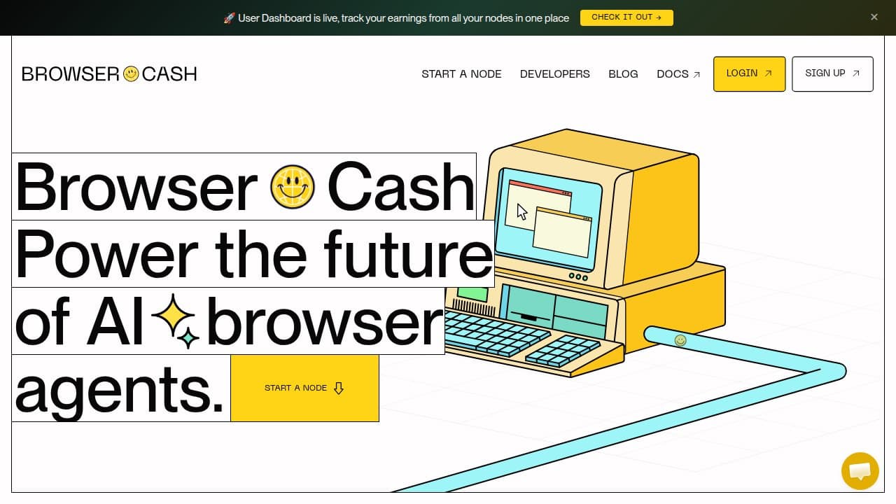 Browser Cash - Product screenshot