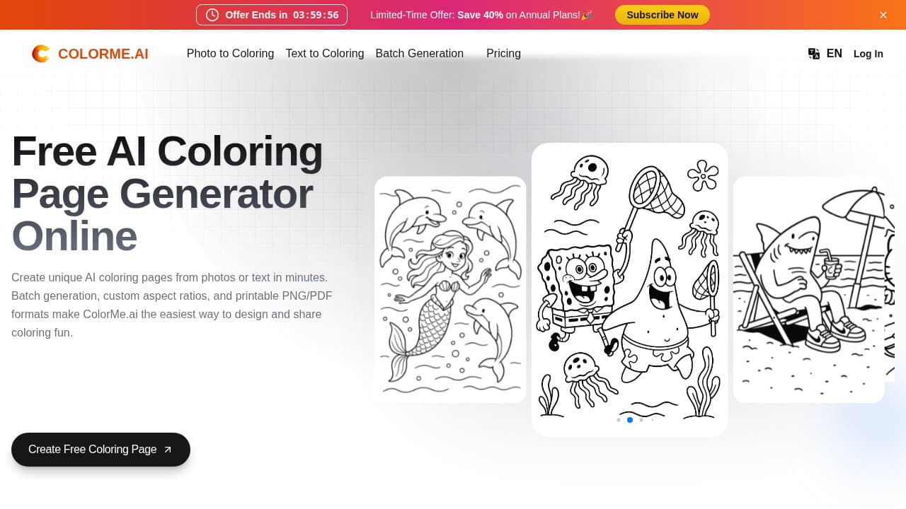 ColorMe.ai - Product screenshot