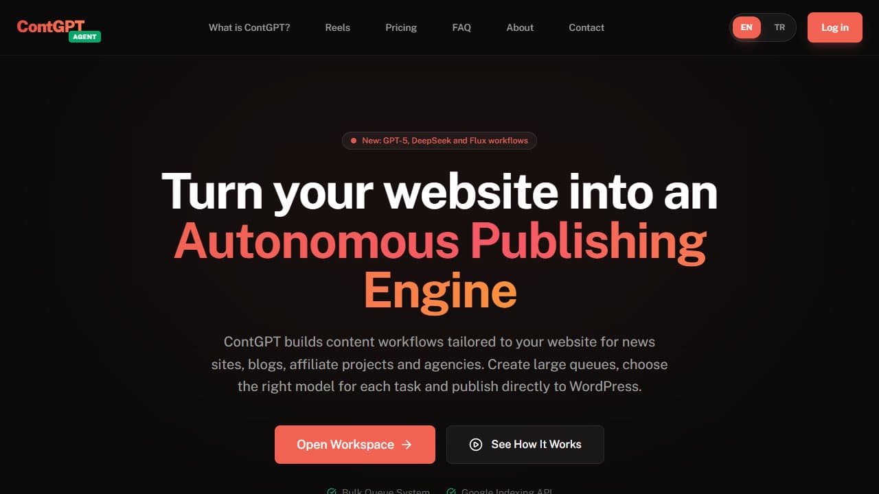 ContGPT Agent - Product screenshot